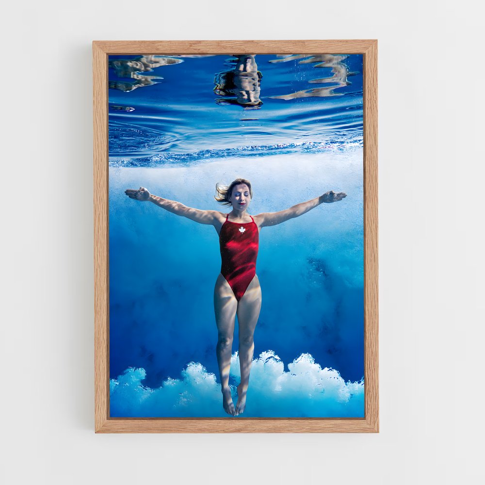 Poster Lysanne richard – affiche Plongeon de falaise (vue 4)